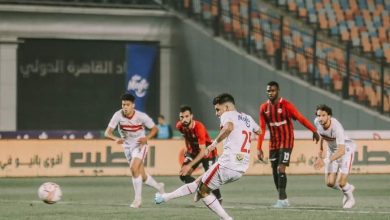 الزمالك وفيوتشر- الدوري المصري