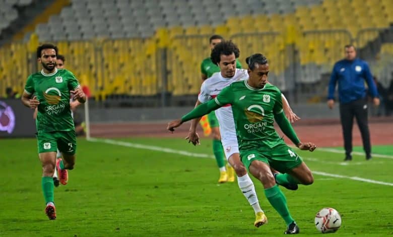 الزمالك ضد المصري