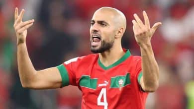 سفيان أمرابط - منتخب المغرب