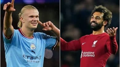 محمد صلاح - إيرلينج هالاند - ليفربول - مانشستر سيتي