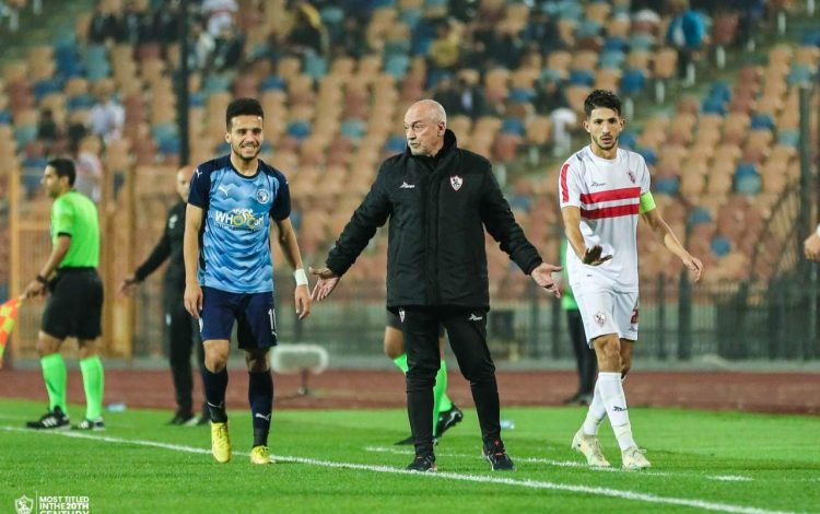 الزمالك وبيراميدز _ الدوري المصري