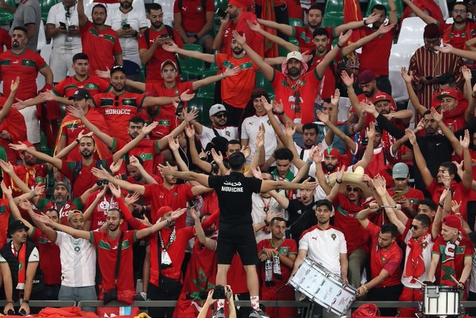 جمهور المغرب - كأس العالم 2022