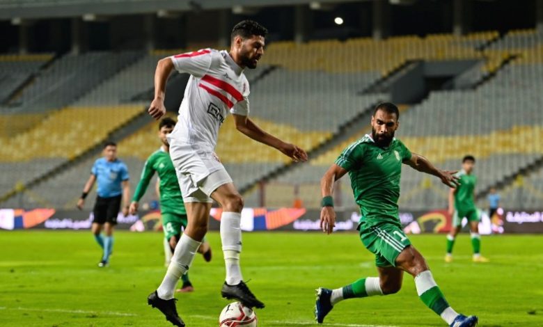 الزمالك والاتحاد السكندري - الدوري المصري