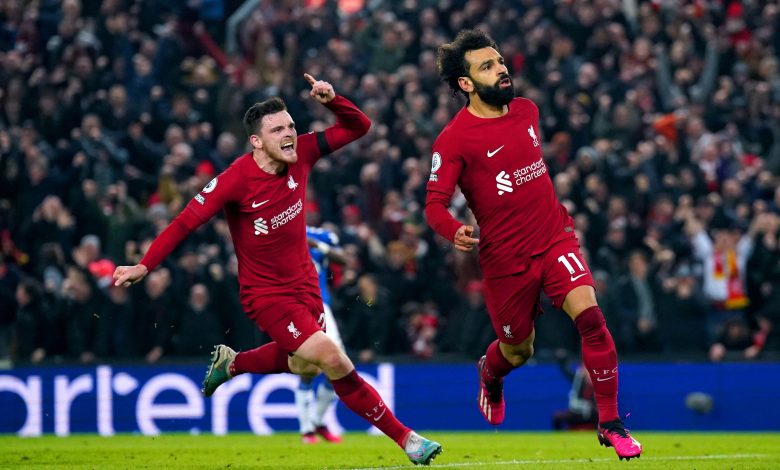 محمد صلاح - مباراة ليفربول وإيفرتون