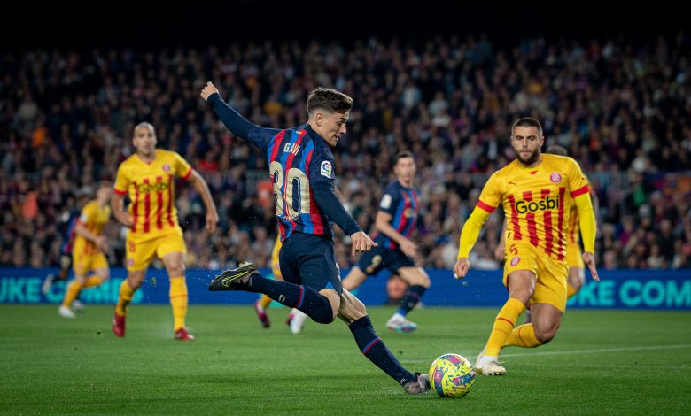 مباراة برشلونة وجيرونا - الدوري الإسباني