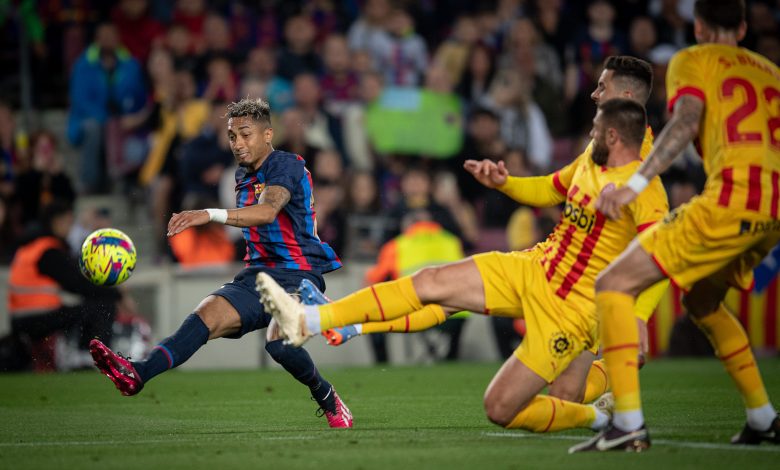 مباراة برشلونة وجيرونا - الدوري الإسباني