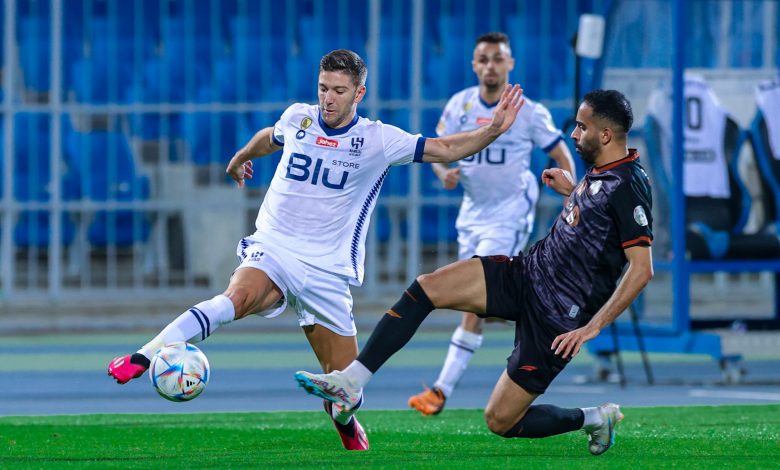 الهلال والشباب _ الدوري السعودي