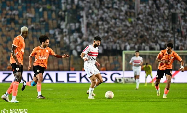 الزمالك وفاركو - الدوري المصري