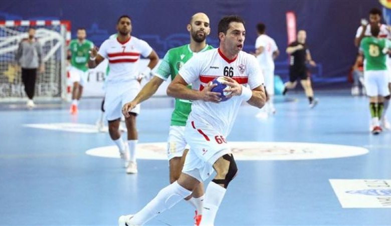 فريق رجال اليد بنادي الزمالك