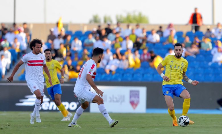 الزمالك - النصر - البطولة العربية