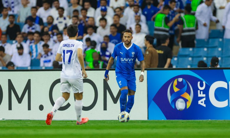 نيمار- الهلال السعودي ونافباخور - دوري أبطال آسيا