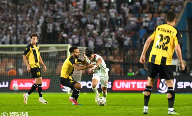 الزمالك والمقاولون العرب - الدوري المصري