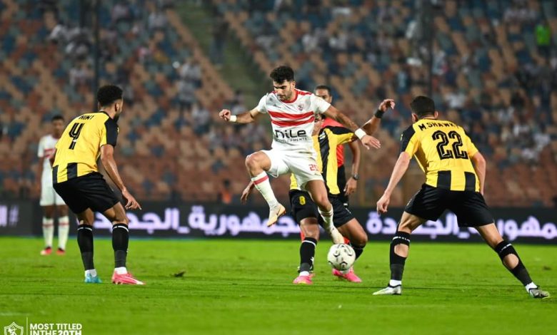 الزمالك والمقاولون العرب - الدوري المصري