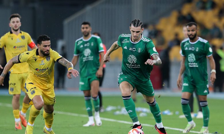 الاهلي والتعاون - الدوري السعودي