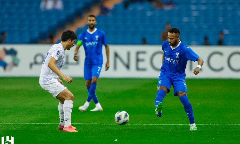 نيمار - الهلال السعودي ونافباخور - دوري أبطال آسيا