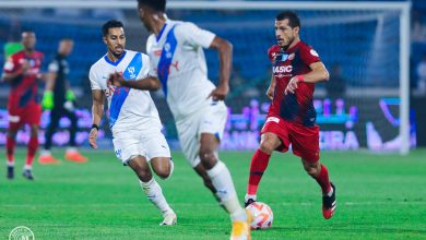 طارق حامد - مباراة ضمك والهلال - الدوري السعودي