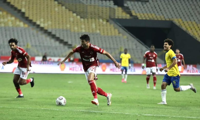 الأهلي والإسماعيلي - الدوري المصري