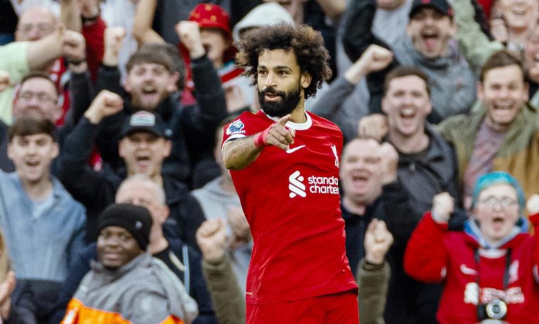 محمد صلاح لاعب ليفربول الإنجليزي