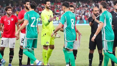 منتخب مصر والجزائر