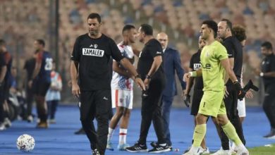 محمد عواد - مباراة الزمالك ضد البنك الأهلي - الدوري المصري