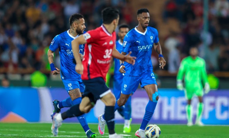 الهلال السعودي ونساجي - دوري أبطال آسيا