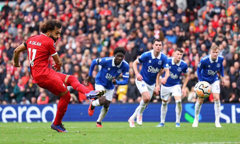 محمد صلاح - ليفربول - إيفرتون - الدوري الإنجليزي