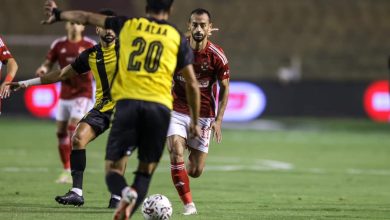 الأهلي والمقاولون العرب - الدوري المصري