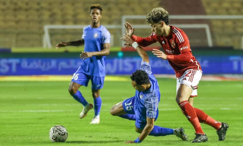 الأهلي وسموحة - الدوري المصري