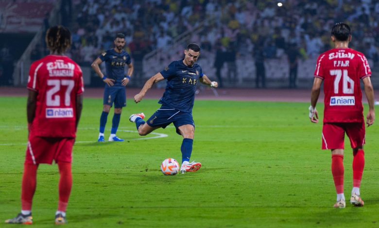 رونالدو - النصر - الوحدة - الدوري السعودي