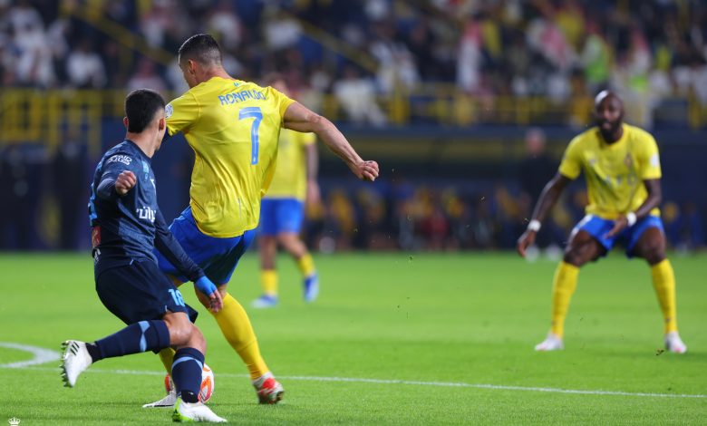 رونالدو - النصر والأخدود - الدوري السعودي