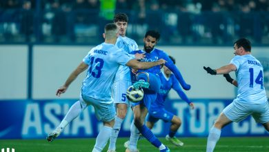 الهلال السعودي ضد نافباخور في دوري أبطال آسيا