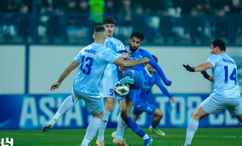 الهلال السعودي ضد نافباخور في دوري أبطال آسيا