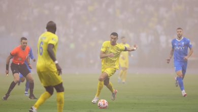 كريستيانو رونالدو - النصر ضد الهلال - الدوري السعودي