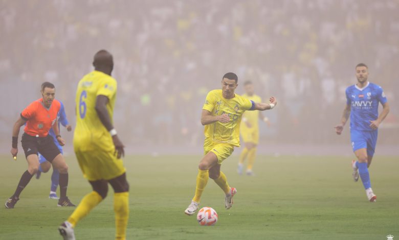 كريستيانو رونالدو - النصر ضد الهلال - الدوري السعودي