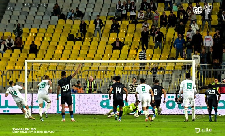 المصري ضد الزمالك - الدوري الممتاز