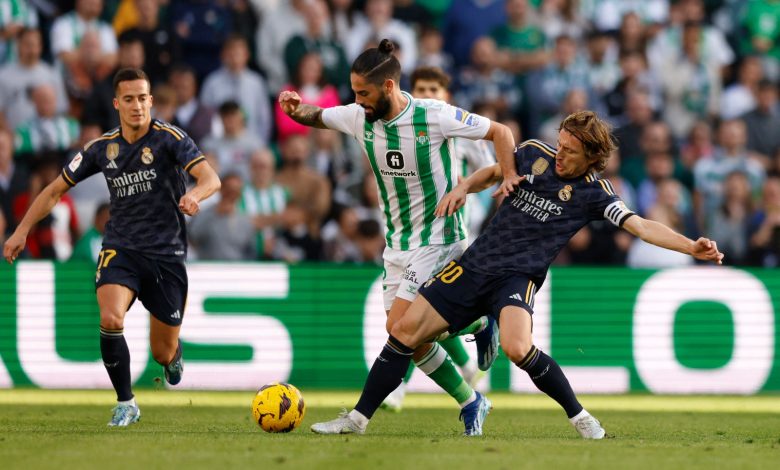 ريال مدريد وبيتيس - الدوري الإسباني