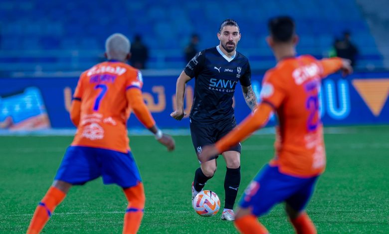 الهلال - الحزم - الدوري السعودي