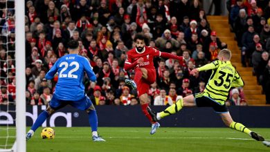 محمد صلاح - ليفربول ضد أرسنال - الدوري الإنجليزي