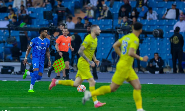 الهلال والنصر - الدوري السعودي