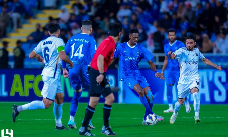 الهلال السعودي ضد نساجي الإيراني في دوري أبطال آسيا