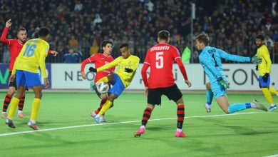 عبدالرحمن غريب - النصر السعودي ضد استقلال دوشنبة في دوري أبطال آسيا