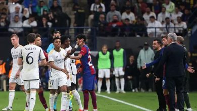 ريال مدريد وبرشلونة - السوبر الإسباني