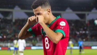 عز الدين أوناحي لاعب منتخب المغرب