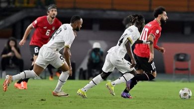 منتخب مصر ضد منتخب غانا في كأس أمم إفريقيا