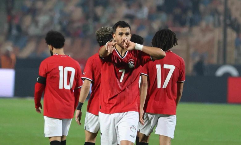 محمود تريزيجيه لاعب منتخب مصر