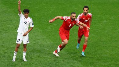 منتخب الأردن ضد منتخب العراق في كأس آسيا