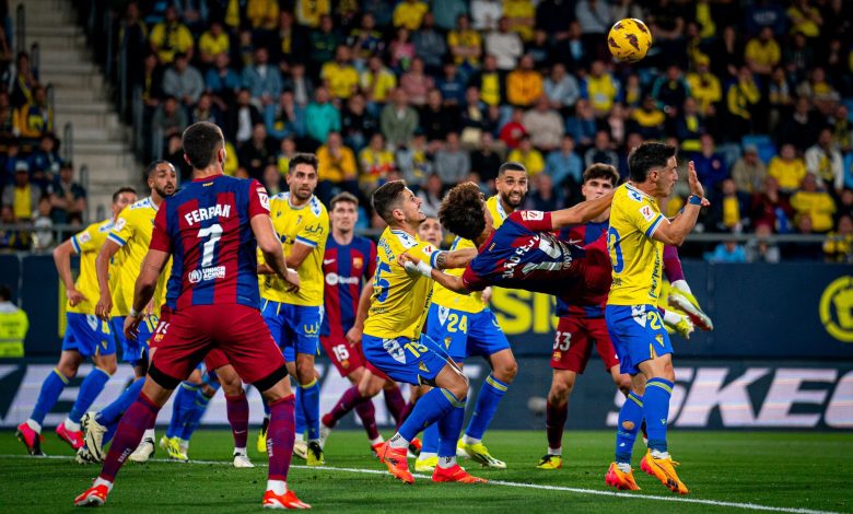 برشلونة وقادش - الدوري الإسباني