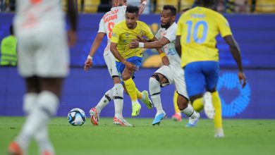 مباراة النصر ضد الفيحاء في الدوري السعودي