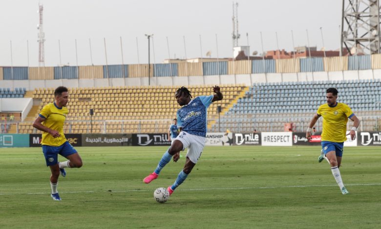 بيراميدز ضد الإسماعيلي في الدوري المصري