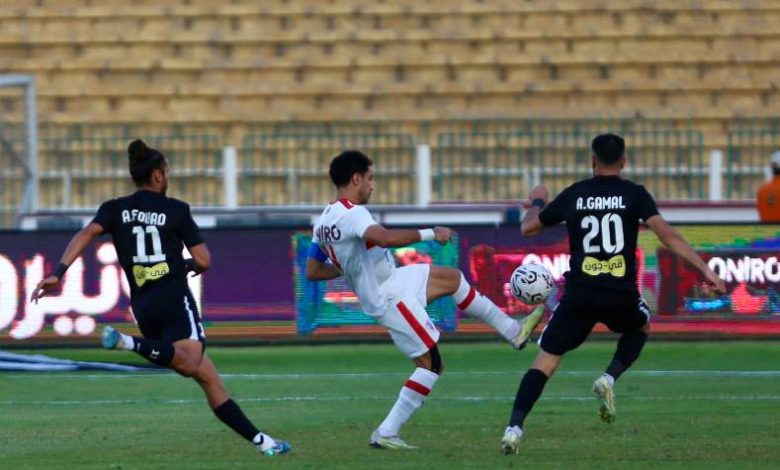 الزمالك وفاركو- الدوري المصري